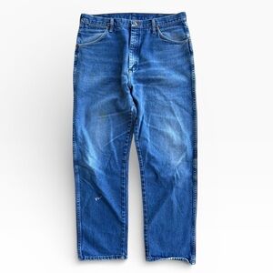 Vintage 90s Wrangler Bootcut Jeans Made in USA Faded 36x31